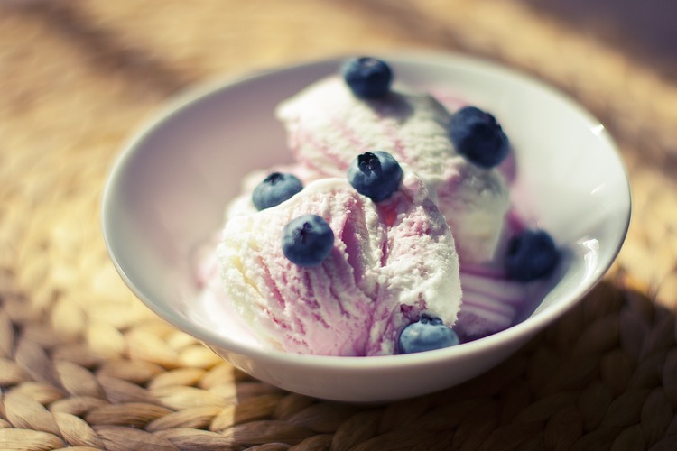 Vegan Blueberry Coconut Ice Cream Recipe