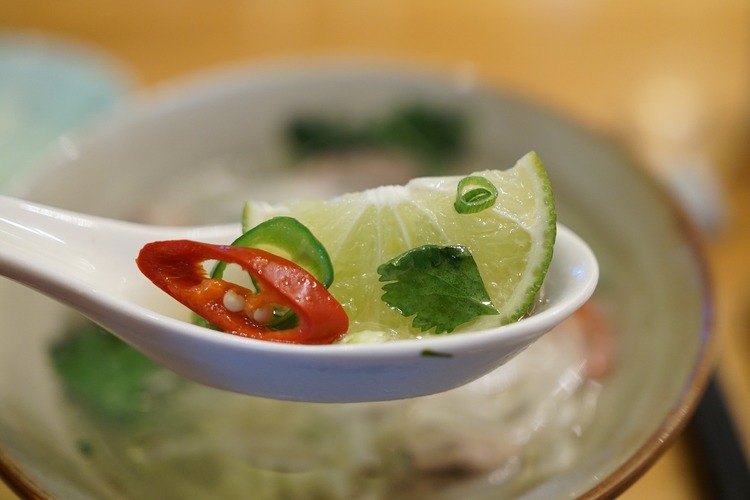 Vegan Vietnamese Pho with Rice Noodles