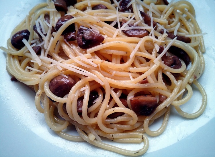 Vegan Mushroom and Spaghetti Recipe