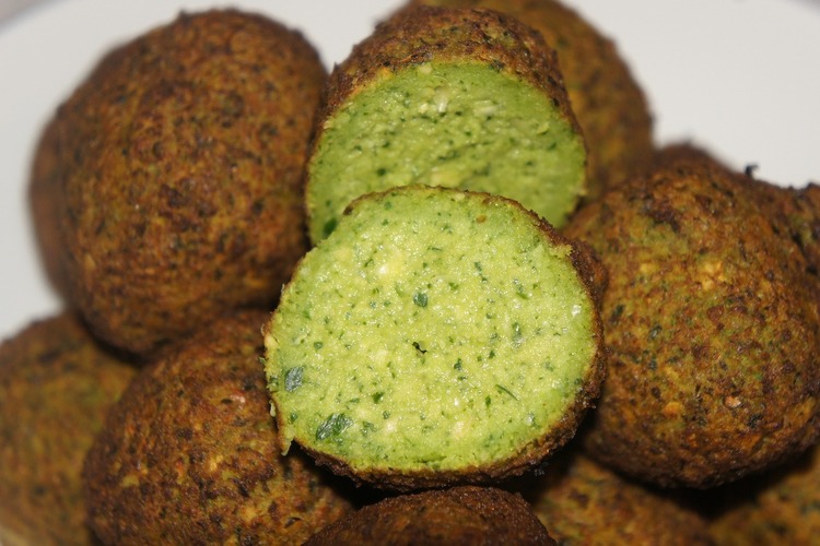 Vegan Middle Eastern Falafel with Chickpeas Recipe