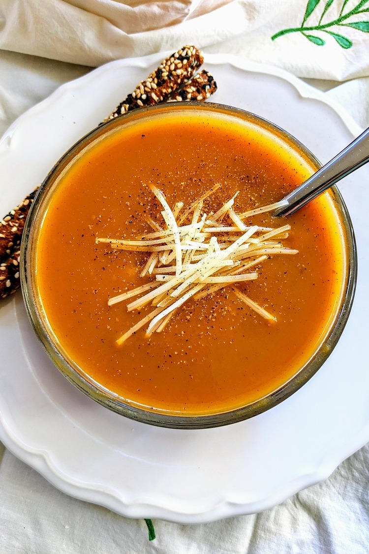 Vegan Sweet Potato Soup - Vegan Recipe