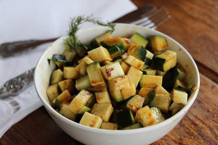 Vegan Recipe - Vegan Zucchini Salad